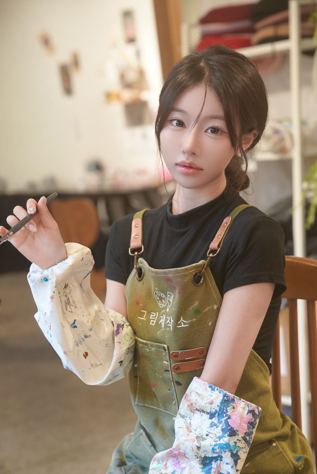 그림제작소에서 찍은 스튜디오 · 미술 무드 스냅 사진