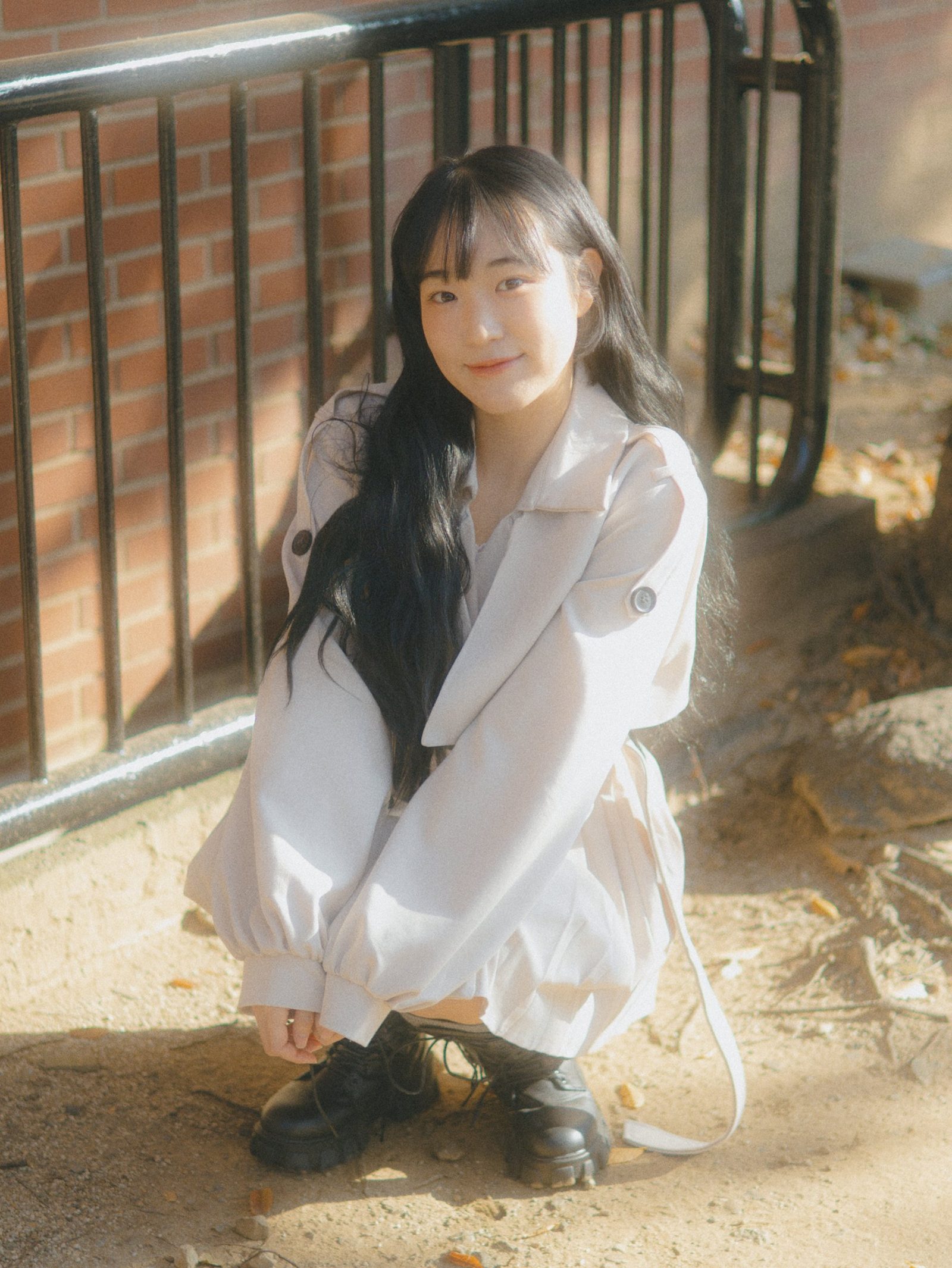 용산공원에서 찍은 내추럴 · 자연스러움 무드 스냅 사진