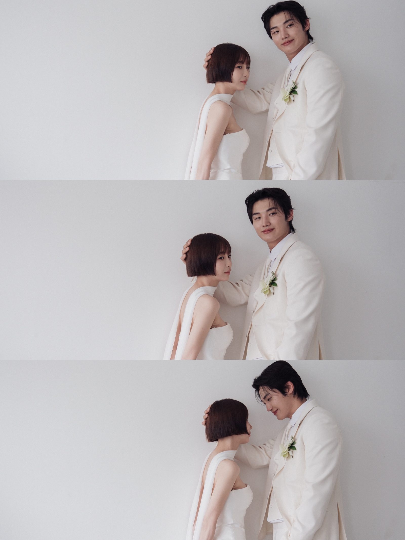 소희재스튜디오에서 찍은 웨딩스냅 · 스튜디오스냅 무드 스냅 사진