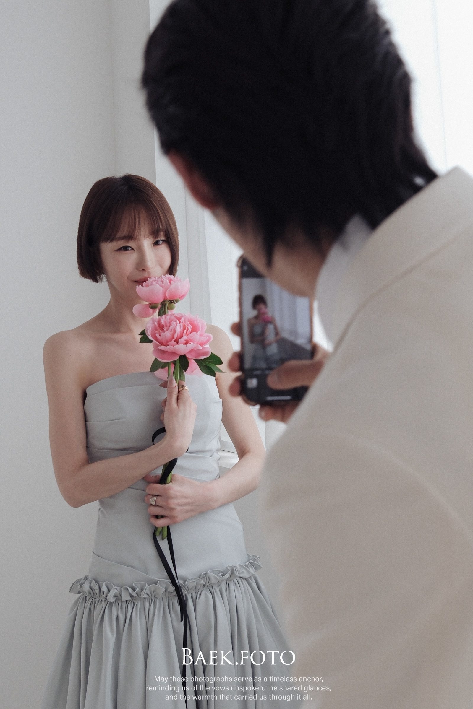 소희재스튜디오에서 찍은 웨딩스냅 · 스튜디오스냅 무드 스냅 사진