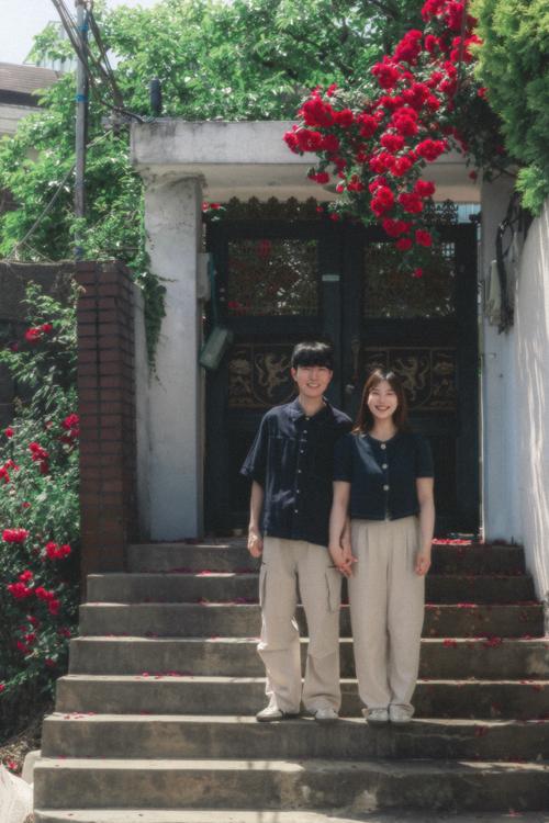 무루필름 작품 · 장미, 커플사진, 데이트