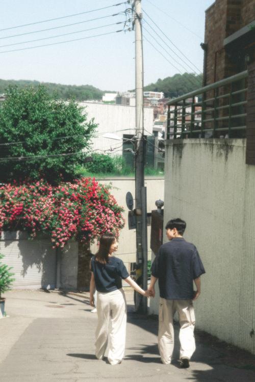무루필름 작품 · 장미, 커플사진, 데이트