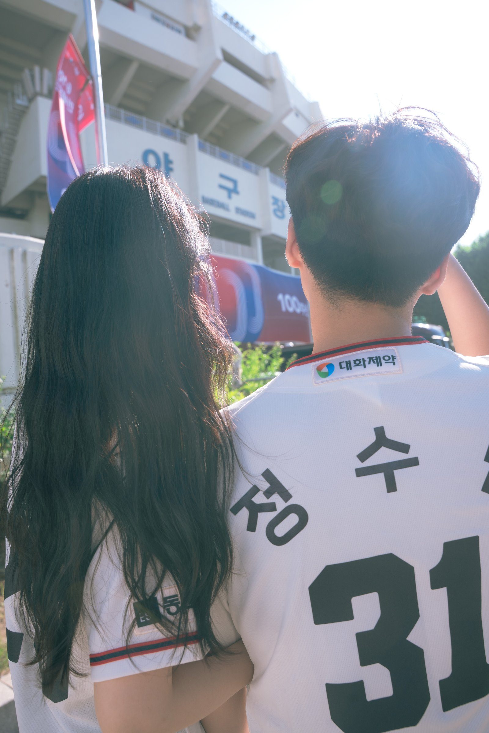 잠실야구장에서 찍은 야구스냅 · 야구장스냅 무드 스냅 사진