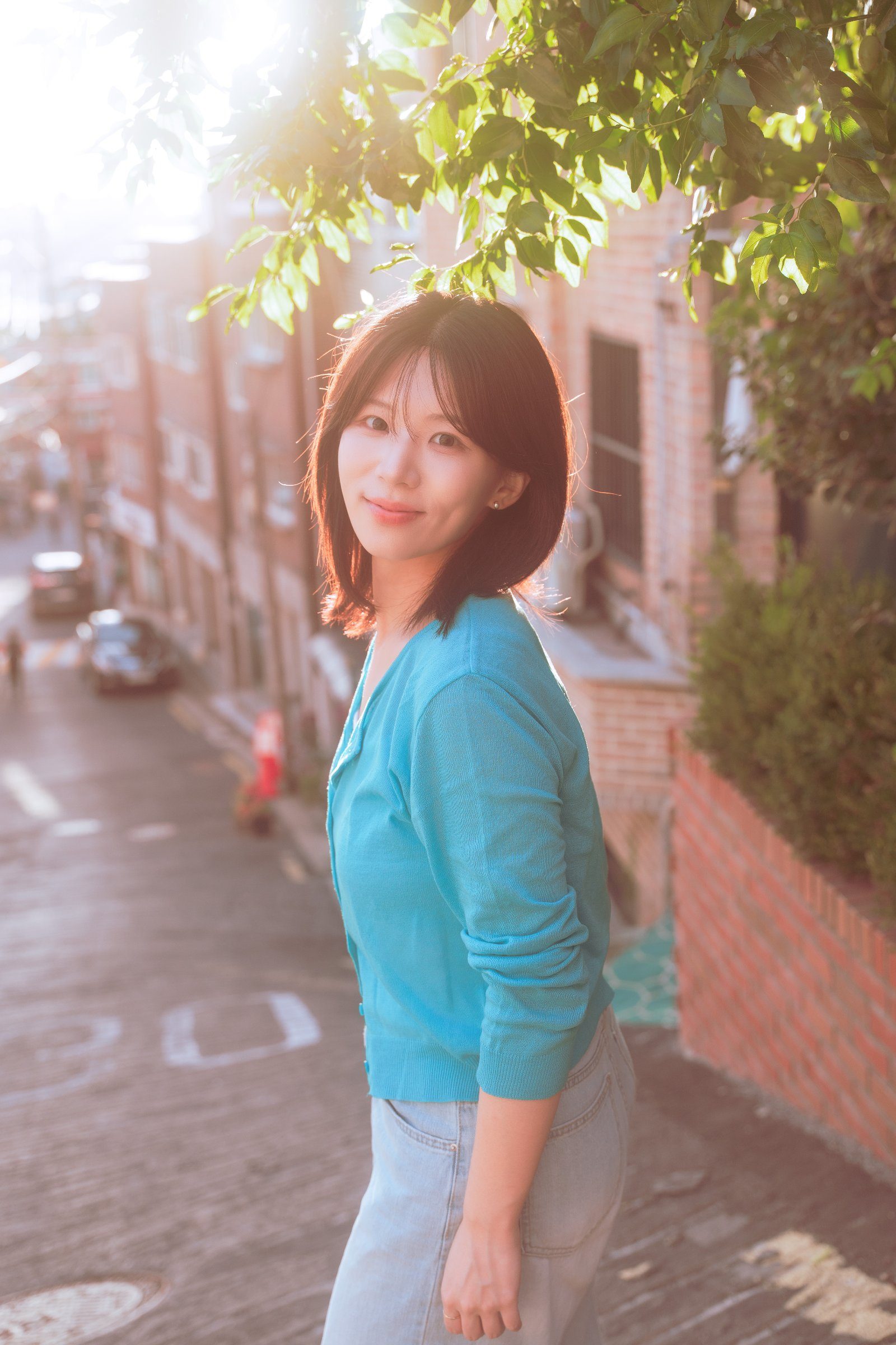 해방촌에서 찍은 해방촌스냅 · 골목스냅 무드 스냅 사진