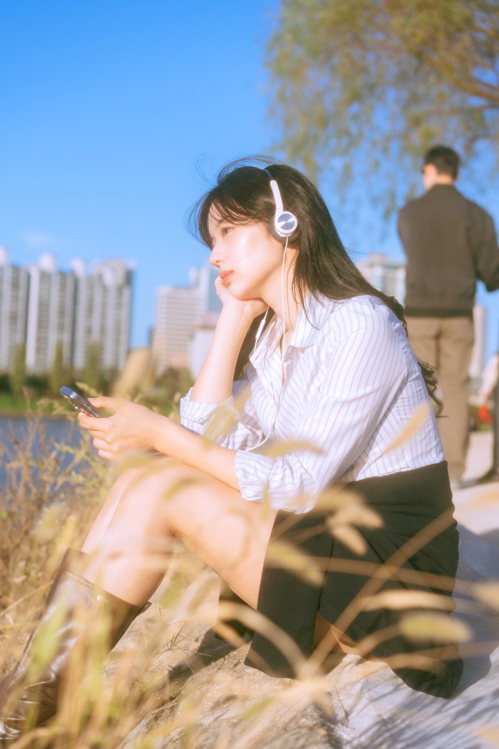 노들섬에서 찍은 한강스냅 · 노들섬스냅 무드 스냅 사진
